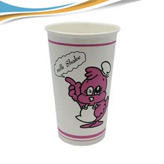 식당 종이컵 슬러시컵 9oz 50개입 일회용 음료컵, 단일상품, 단일상품
