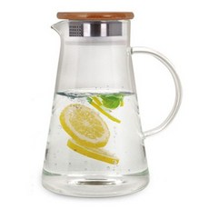 1.3L 내열유리 삼각 티포트 주전자 물병 TJ