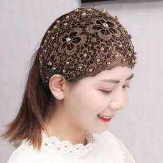 유니커머스 망사비니 여름 두건 망사모자