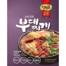 순한진맛 부대찌개 600gx6팩, 6개, 600g