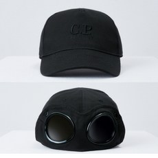 [나니럭스] CP컴퍼니 20FW 고글 볼캡 블랙 09CMAC229A