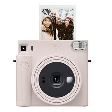 Fujifilm 인스탁스 스퀘어 SQ1 즉석 카메라 차크 화이트 (16670522), 1개