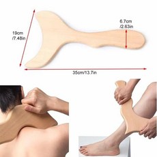 나무 마사지 도구 림프 배수 롤러 셀룰라이트 방지, 1Pcs - Type 7, 1개