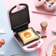 와플 메이커 샌드위치 크로플 토스트 기계 집들이 선물 브런치 간식 베이킹 1인용