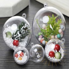 단디 투명캡슐 14CM 1P 꾸미기캡슐, 투명공원-14cm, 1개