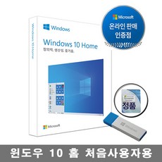 마이크로소프트 윈도우10 홈 프로