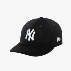 [뉴에라 백화점제품] MLB 뉴욕 양키스 코듀로이 레트로 크라운 스트랩백 블랙 13946781