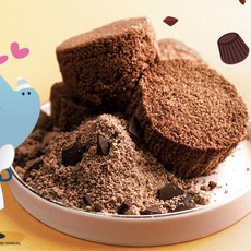 컵설기 요리 DIY 떡만들기용 어린이간식 초코맛 쌀가루 복지관 실버미술, 1개