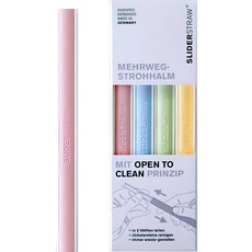 sliderstraw 短版綜合, 4入, 1個