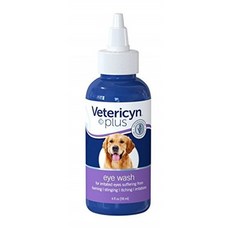 vetericyn 플러스 모든 동물성 안약 - 3온스, 1개, 118ml - 강아지백내장안약