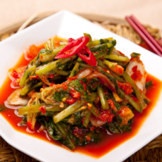 [훼미리푸드] 국내산 아삭아삭 시원한 열무 열무김치 2kg / 맛보기 김치 500g 무료 증정, 1개