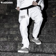 보드복하의 DOOREK18뉴타입 조거 스키 바지방수 털추가 보온 바지남성여성 통용 캐주얼 바지