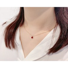 도아네잎클로버목걸이