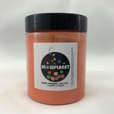 스노우플래닛 칼라펄 안료 Mica 마이카 에폭시 펄 피그먼트 200g, 캐롯 오렌지