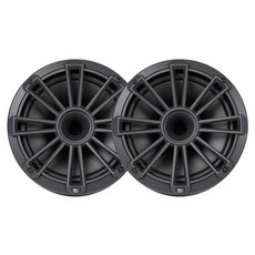 MB Quart NH2-120 Nautic 20.3cm(8인치) 해양 압축 혼 스피커 블랙 실버 및 화이트 그릴 포함, MB Quart NH2-120 Nautic 20.3cm