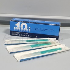 (Razormed) 멸균 미니 일체형메스날 NO.15 (10ea), 10개