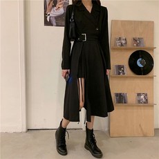 결혼식 원피스 돌잔치 하객 자켓 롱 휴양지 벨트 셔츠
