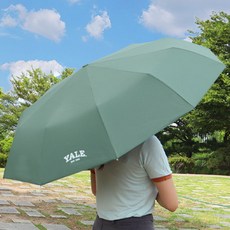 남녀공용 예일 YALE 3단 자동 암막 양우산 빅사이즈 완전 자동 양산 우산 반지름 58cm