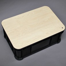 로안디자인 운반상자 6호 캠핑 상판 (자작나무컬러), 자작나무컬러