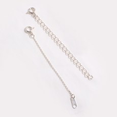 제나루체 순은 길이 연장 체인 6cm 은 보조 체인 목걸이 연장 체인 snac10001s