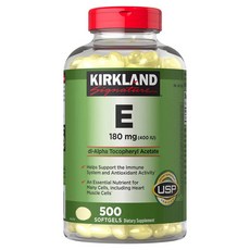 Kirkland Vitamin 커클랜드 비타민 E 400IU 500소프트젤