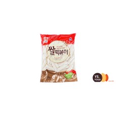 사조오양 쌀떡볶이 2kg 깨끗한쌀 정성껏빚은, 1개