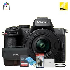 니콘정품 Z50 II +16-50mm KIT +메모리 64GB+리더기+필터+크리닝세트+포켓융+가방 풀패키지세트(랜덤박스행사중)-WSL