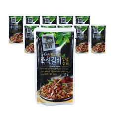 혁이네 보쌈 수육용 재료 150g 삶은고기 간편한 소스 양념, 불고기 즉석갈비용, 10개