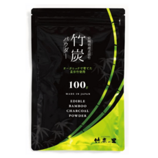 일본 대나무숯 식용숯분말 타케스미 멸균처리 100g, 100g×1개, 1개