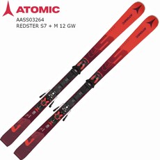 ATOMIC 스키판 플레이트 2024 REDSTER S7+M 12GW aass03264, 163cm