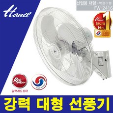 한일 더샵스토어 계절 가전 공업용 벽걸이 24인치 선풍기, FW-2416