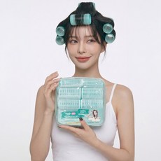 홀리크 핏앤픽 앞머리 볼륨 벨크로 헤어롤 8종 세트