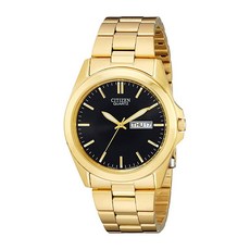 Citizen 쿼츠 남성용 시계 스테인리스 스틸 클래식 실버 톤 (모델: BF0580-57L)