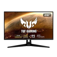 ASUS TUF 게이밍 VG289Q1A 28인치 모니터 4K UHD (3840 x 2160) IPS 어댑티브 싱크/프리싱크 아이 케어 디스플레이 포트 HDMI DCI-P