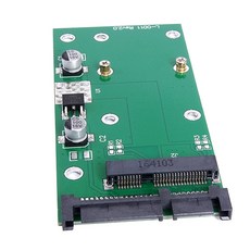 Zeyuan mSATA PCI-E PCIE SSD-2.5 인치 SATA 어댑터 변환기 노트북 메모장 용, 10x5x0.7cm, 설명한대로, 설명한대로