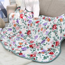 한성실업 메리로즈 양면 밍크담요 대형(150X200)