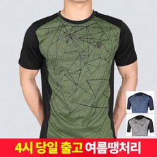 스타일랑 스파이더웹 남성 전사 라운드 반팔 티셔츠(B8SY1ST041M)