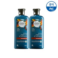 허벌에센스 모로코 아르간오일 리페어샴푸x2[HE06＊2], 단일상품