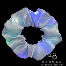 빛날 거야 의 발광함 LED 야간공연 클럽 별 야광 헤어끈 머리끈 인싸템 INS 헤어액세서리 여성