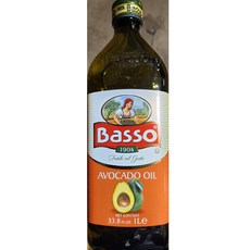 바쏘 아보카도 오일 1L BASSO, 1개