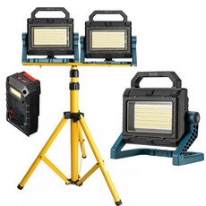 디제이디 LED 충전식 야외 조명등 랜턴 작업등 투광기, 1개