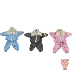 인형 바비 첼시 옷 트레닝복세트, 브라운
