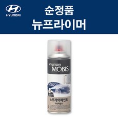 순정품 현대 모비스 프라이머 프라이마 스프레이 카페인트 자동차 차량용 도색, 1개