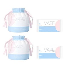 VAPE 페이스타올 순면100% 일회용 미용 티슈 롤 2개+각 2개 SET 뷰티소품