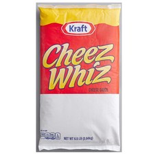 Kraft CHEEZ WHIZ Cheese Sauce 미국 크래프트 치즈 위즈 소스 6.5lb 2.94kg 1팩