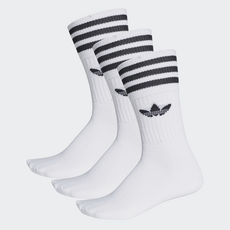 [현대백화점][아디다스 adidas] S21489 솔리드 크루 삭스 3팩 SOLID CREW SOCK, 없음