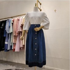 레니본블라우스