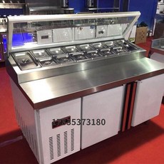 반찬 냉장고 김밥 분식 샌드위치 토핑 선반 키친 스텐