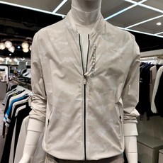 파사디 천호점(2001아울렛 천호점) 남성 골프_스컬마블패턴 블루종 점퍼(Q22SWJ602XA)