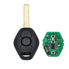 호환 BMW CAS2 5시리즈 E46 E83 HU58 용 원격 키 버튼 315LP MHZ 칩 포함, [02] 315MHz, [02] pcb with HU92 shell, 1개